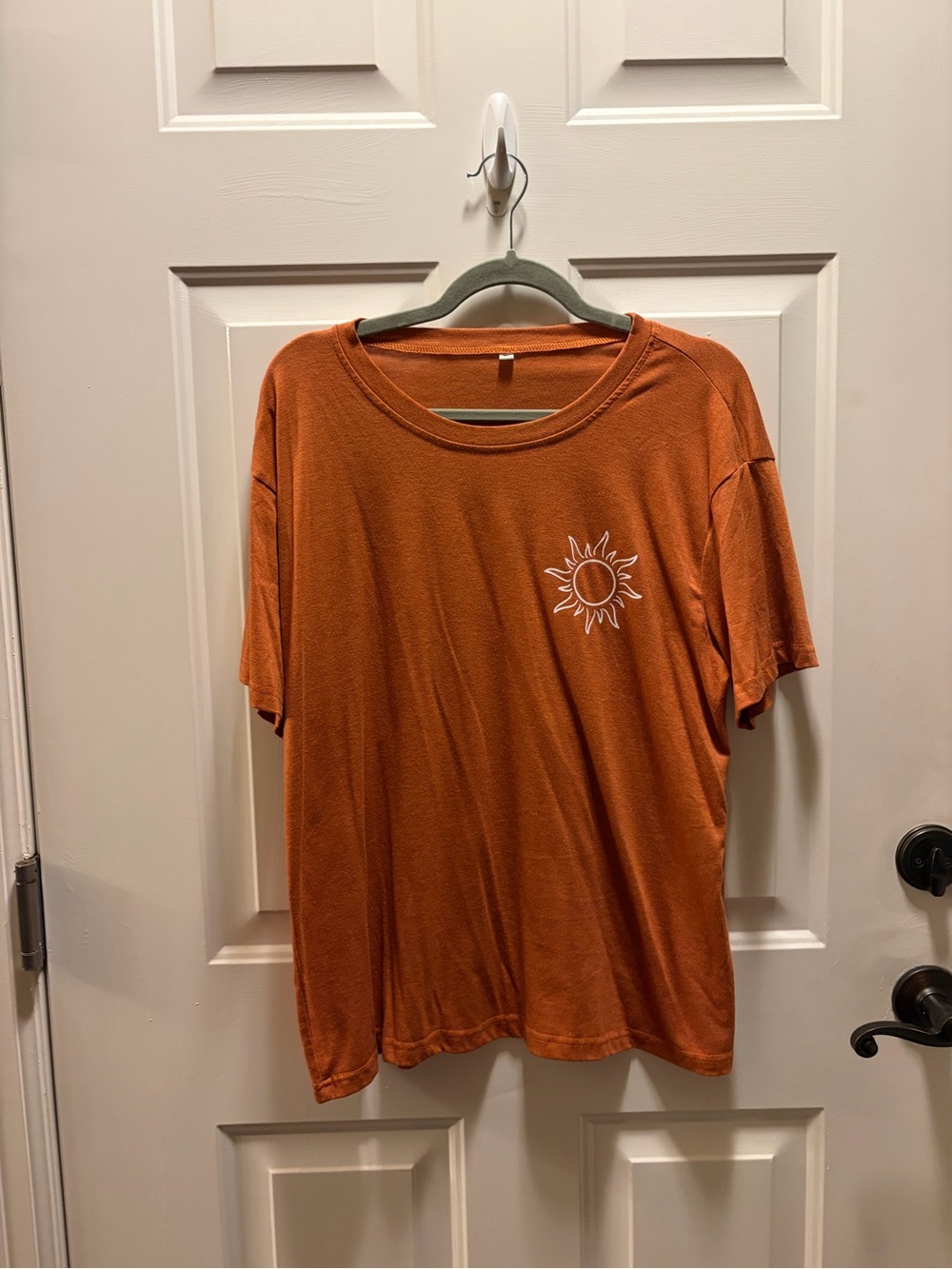 Women’s Sun Graphic Short-Sleeve T-Shirt - Orange